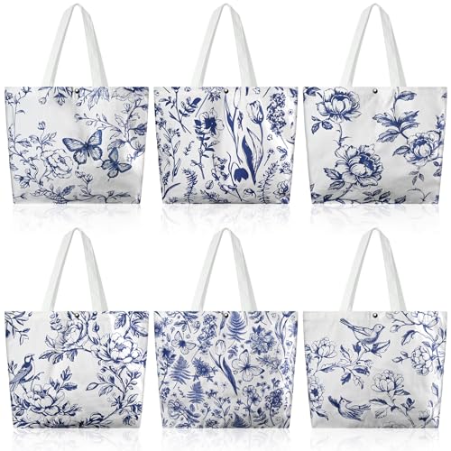 Sac fourre-tout en toile réutilisable pour mariage bohème et shopping estival