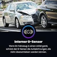 Nextbase® 222X Dashcam Front- und Rücksichtkamera | Parkmodus 24/7 | Full HD 1080p 30fps | 2,5-Zoll-Bildschirm | 140 Grad Betrachtungswinkel | Nachtsicht & Schleifenaufnahme | Click & Go Pro Halterung – Ansicht 6