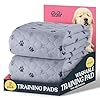 Super Absorbent Washable Pee Pads for Dogs – 2-Pack Superior Reusable Puppy Pads Pet Training Pads –100% Waterproof Dog Pee Pad Protects Against Urine Leakage Non-Slip Grip Prevents Slipping& Bunching