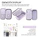 CICIMELON Durable Pen Pencil Case Big Storage Pen Pouch Bag for School Supplies Office College Teen Girls Adults, Purple