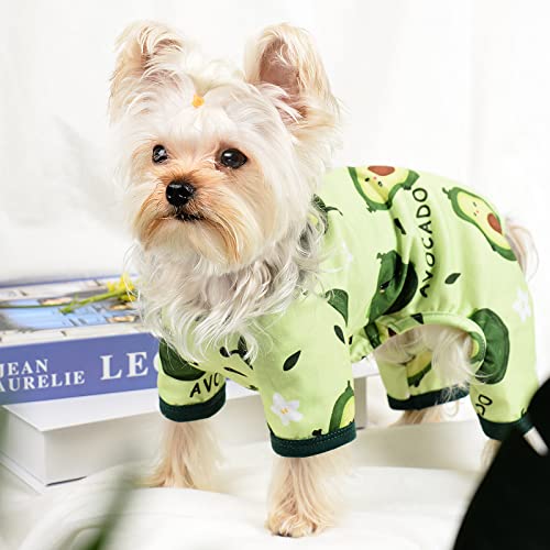 Dog-Pajamas-for-Small-Dogs-Girl-Boy-Puppy-Pjs-Summer-Pet-Onesies-for-Chihuahua-Yorkie-Teacup-Cute-Soft-Material-Stretch-Able-Cat-Clothes-Outfit-Apparel-Doggy-Jumpsuit