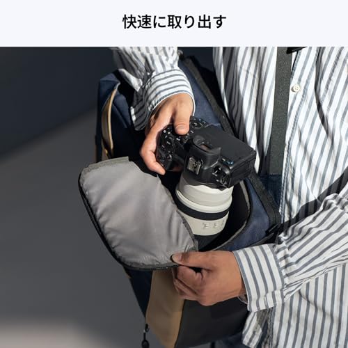 K&F Concept カメラリュックサック カメラバックリュック カメラバックパック カメラバック リュックサック 20L大容量 2気室 おしゃれ 超軽量 三脚取付可 撥水加工 15.6インチpc収納可 バックパック トラベル 外出/登山/旅行/アウトドア撮影に適用