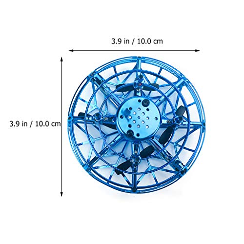 CLISPEED 2 Pcs Mini Drone Ufo Controlado Manualmente Brinquedo Bola Voadora Com Sensor Automático de