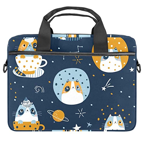 Sac bandoulière pour ordinateur motif chat, idée cadeau originale pour ado