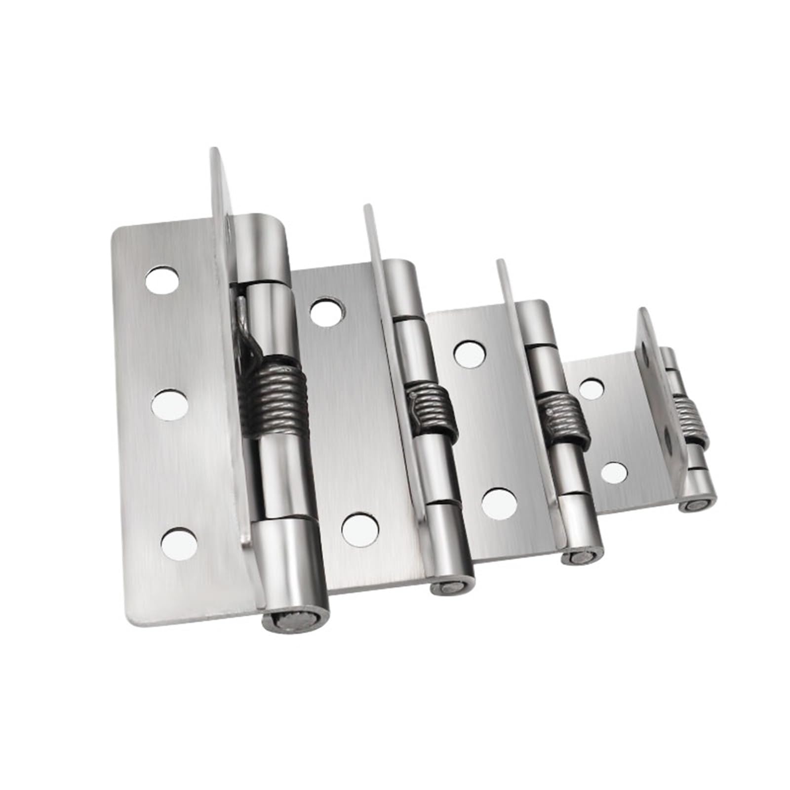 Kdhcvkz 2.5 Inch 5Pcs 304 Stainless Steel Spring Hinge Cabinet Door Hinge(2.5 Inch)