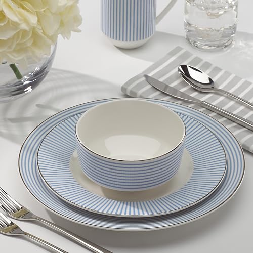 kate spade new york Laurel Street 4-piece Place Setting, Blue - Image 3