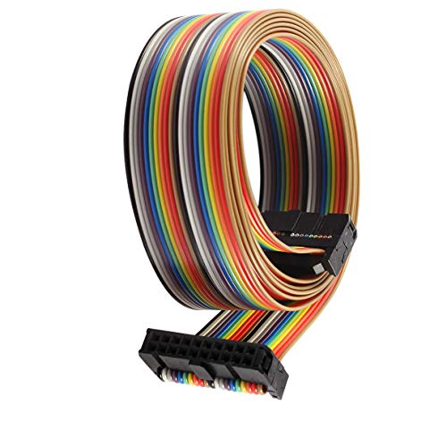 Conector plano IDC 20 pines 2.54mm 118cm miniatura 1