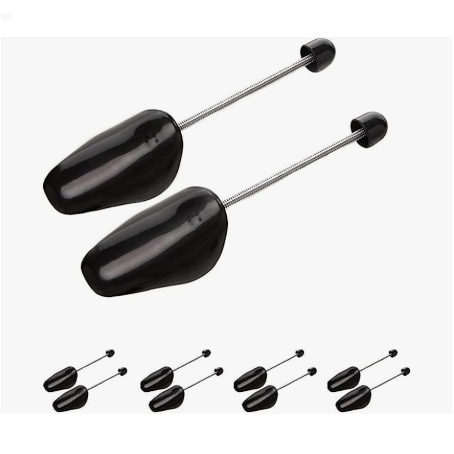 SKEIDOSKEIDO 5 Pairs Stretcher Spring Fixed Support Practical Portable Keepers Holder Boots Shoe Trees Adjustable Shapers Durable Expander Men