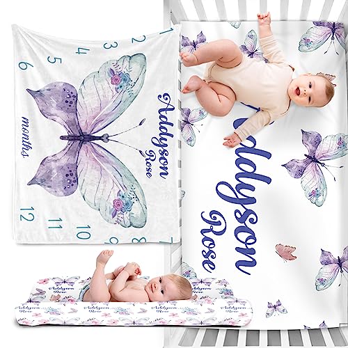 Custom Baby Bedding Set - Comfortable 3 Piece Nursery Crib S