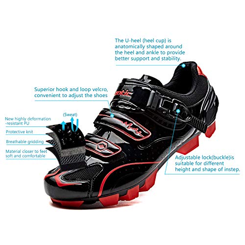 image for Santic Cycling Shoes Men Mountain Bike Lock Shoes MTB Cycling Accessor