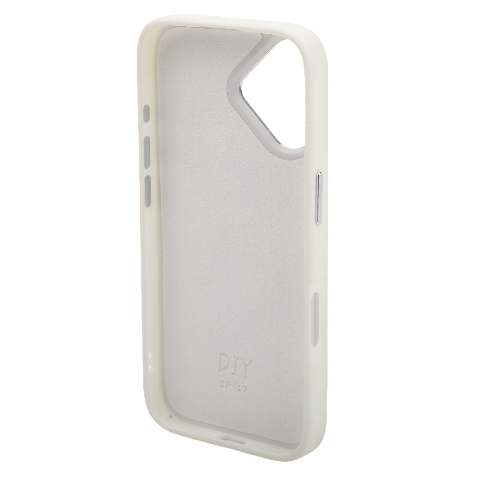 FUBESK Custodia per telefono NFC fai-da-te per iPhone 17 Pro Max | Shell con App, copertura ibrida sottile del PC TPU di vetro, tecnologia di mirroring dello schermo senza fili