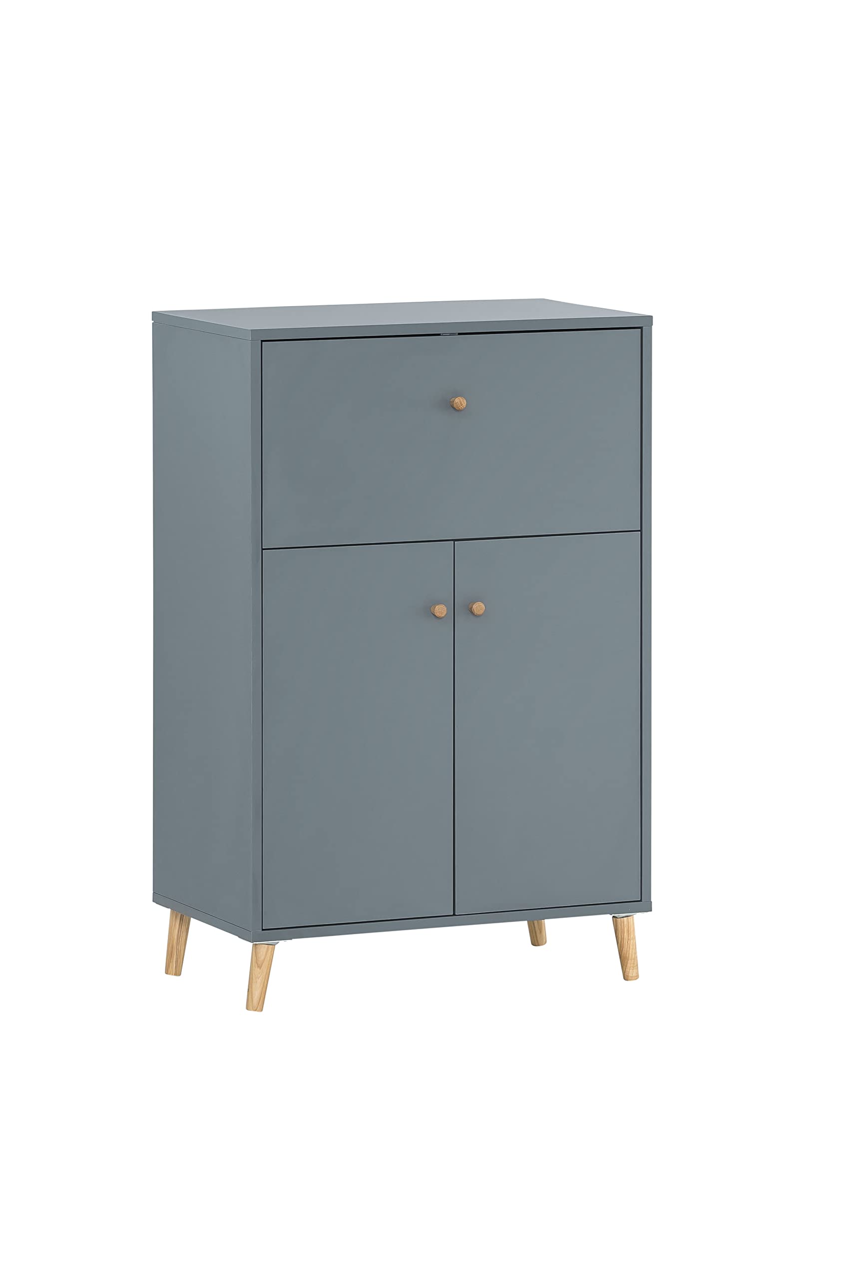 Schildmeyer Scrittoio, materiale legno, fiordo, 65,2 x 39 x 101,7 cm
