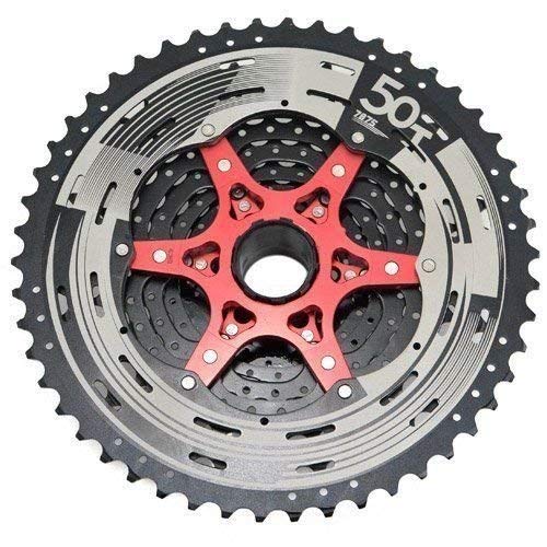 Amazon | SunRace CSMZ90 11-50T 12 Speed Wide Ratio Cassette, Black