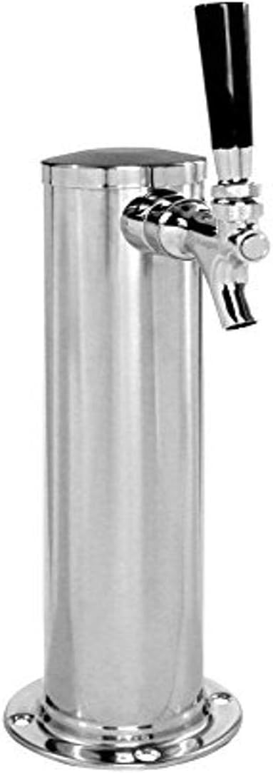 Draft Warehouse DW1501 C1501 Drink Tower, Chrome, Silver