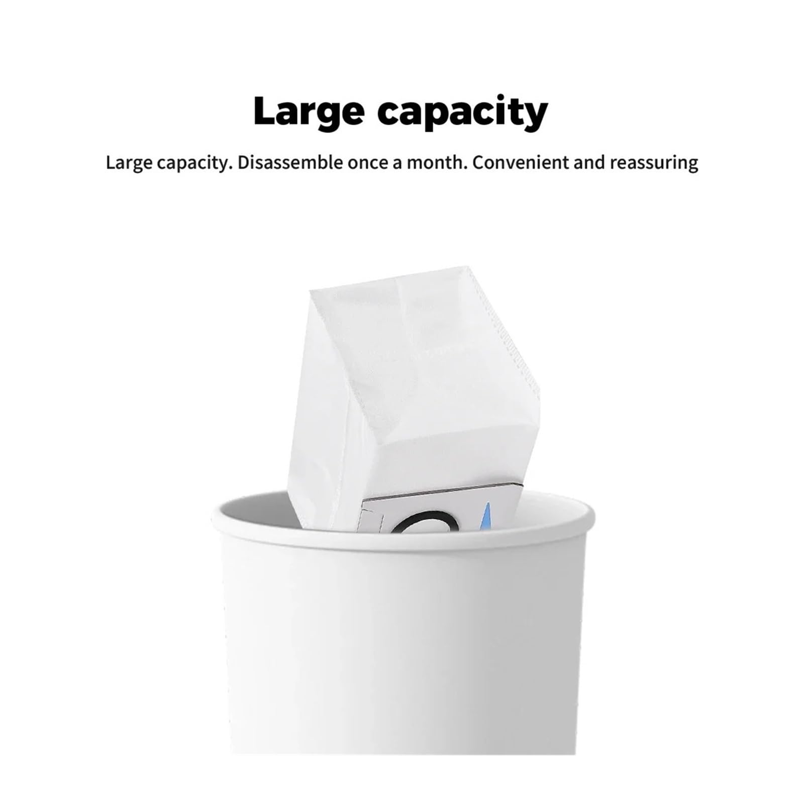 Bolsas De Polvo De Aspiradora,Compatible con Ecovacs Deebot X1 X1 Turbo