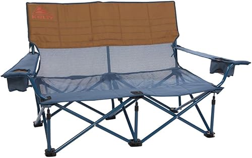 Kelty Mesh Low Love Seat Silla de camping Silla plegable portátil para festivales camping y días de playa