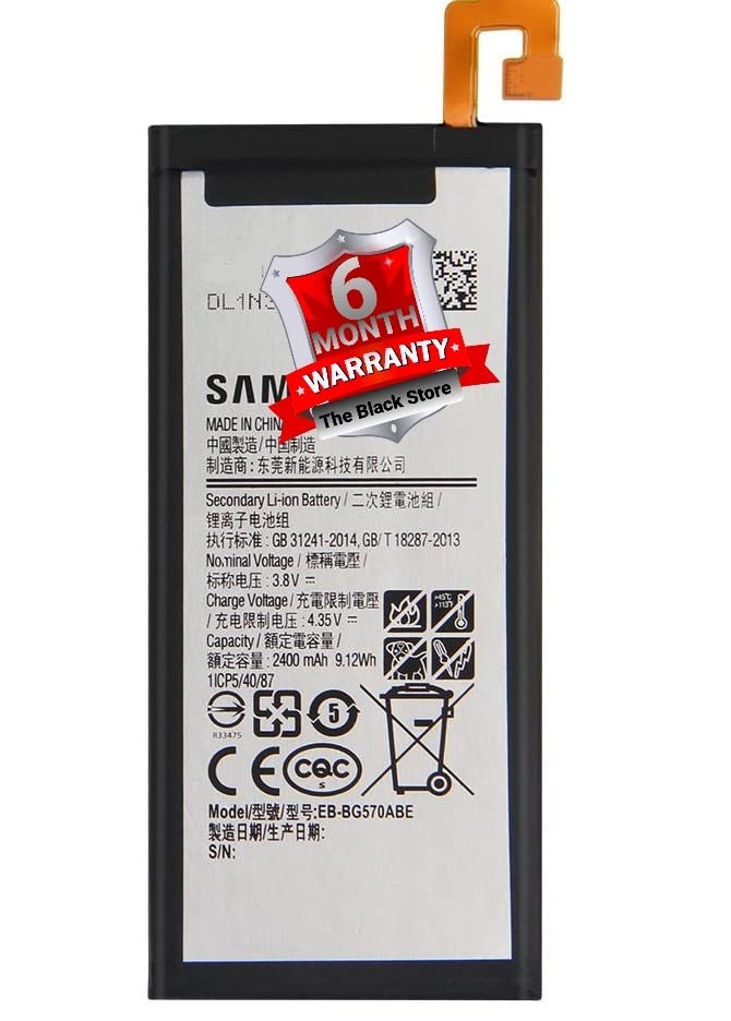 Image of Original Battery BG570ABE (2400 MAH) for Samsung J5 Prime BG570 G5700 (6 Months Replacment Warranty)