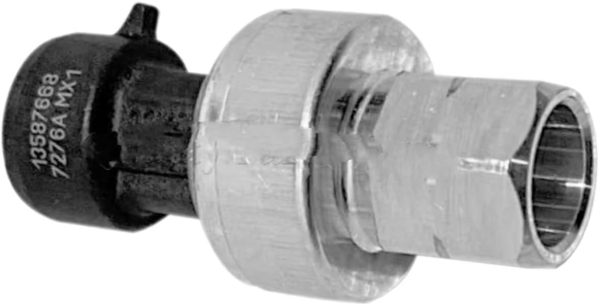 Car AC Pressure Switch Replacement A/C Pressure Sensor for Chevrolet for 2002-2018 Air Conditioning Refrigerant Pressure Sensor 7701205751 13587668