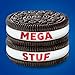 OREO Mega Stuf Chocolate Sandwich Cookies, Party Size, 1 lb 9.35 oz