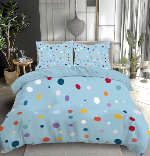Housse de couette 220x240 bleu clair pour chambre parentale