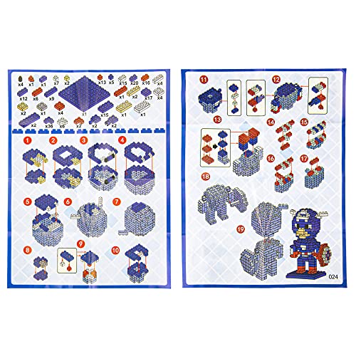 Superhero Building Blocks 1990 Pcs Contain 10 Figure Ultimate Super Hero Set Superheroes Toy And Educational Playset Great Gift For Girls Boys Brithday, Halloween, Christmas #TOP3