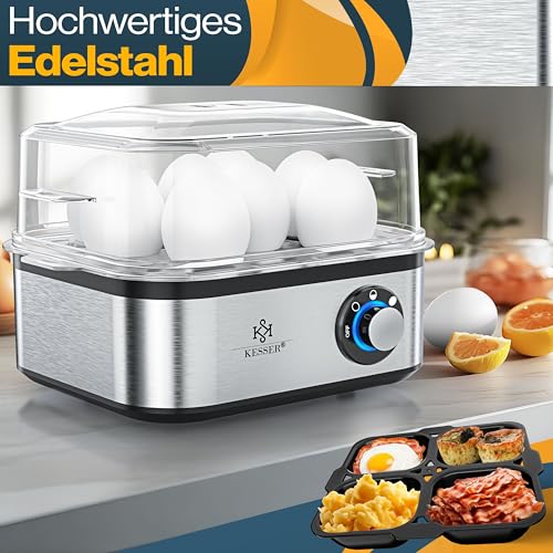 KESSER Eierkocher für bis zu 8 Eier