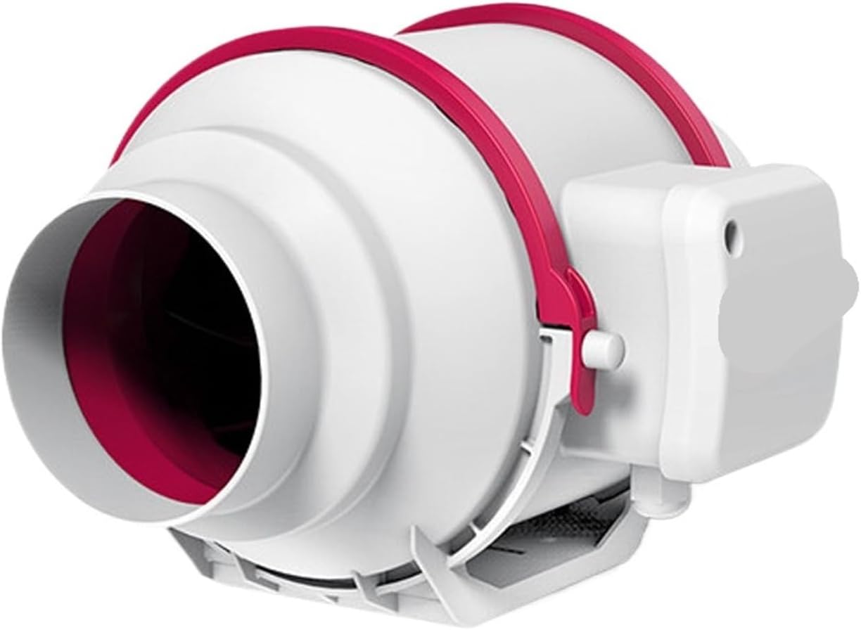 Duct Ventilator Exhaust Fan Booster(6 inch DPT15-50AR 420m³/h remote)