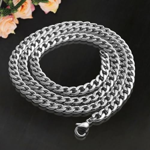 Image of Peora Stainless Steel Necklace Chain Men's Jewellery Gift for Him
