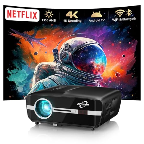 Daytime LED Projector 4K with WIFI and Bluetooth,1350ANSI Ultra HD Smart Daylight Projector Home Cinema Outdoor Movie Built in Apps,Android TV,DSP Audio,4D Keystone,HDR for Gaming,Ceiling,300 Daytime LED Projector 4K with WIFI and Bluetooth,1350ANSI Ultra HD Smart Daylight Projector Home Cinema Outdoor Movie Built in Apps,Android TV,DSP Audio,4D Keystone,HDR for Gaming,Ceiling,300