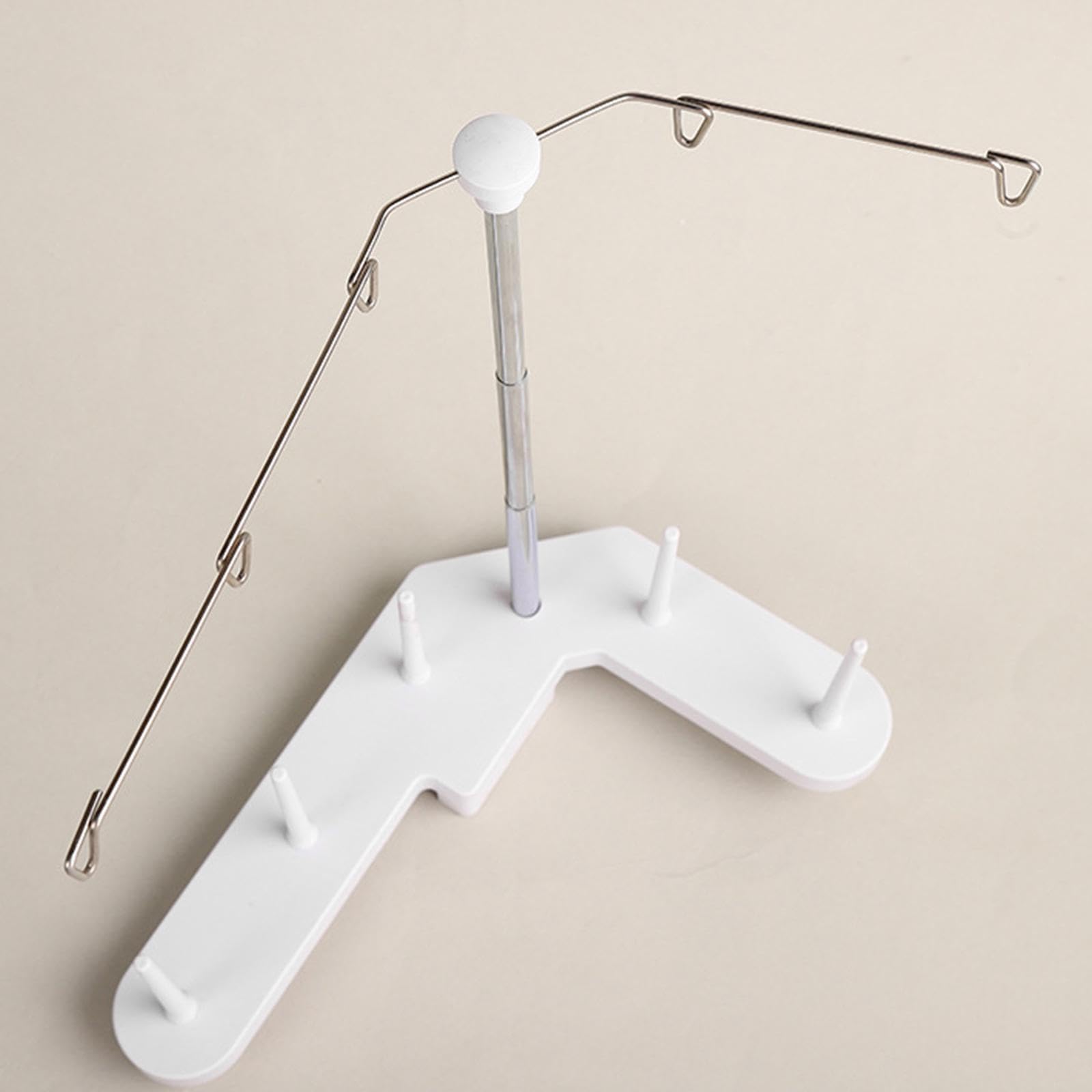 Soporte para Carretes de Hilo, Soporte para Hilo, Fácil de Usar, Multifuncional, Soporte para 5 Carretes, Práctico