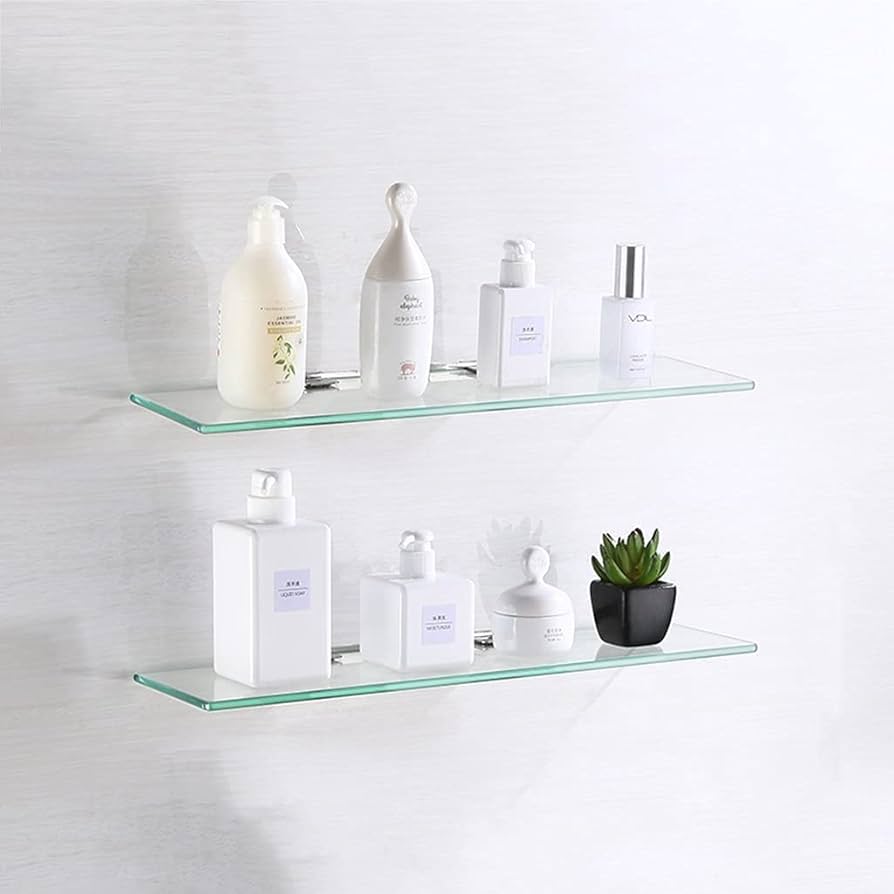 バスルームガラス棚 タオルバー 厚さ8mm 強化ガラス バスルームガラス棚 タオルバー 厚さ8mm 強化ガラス