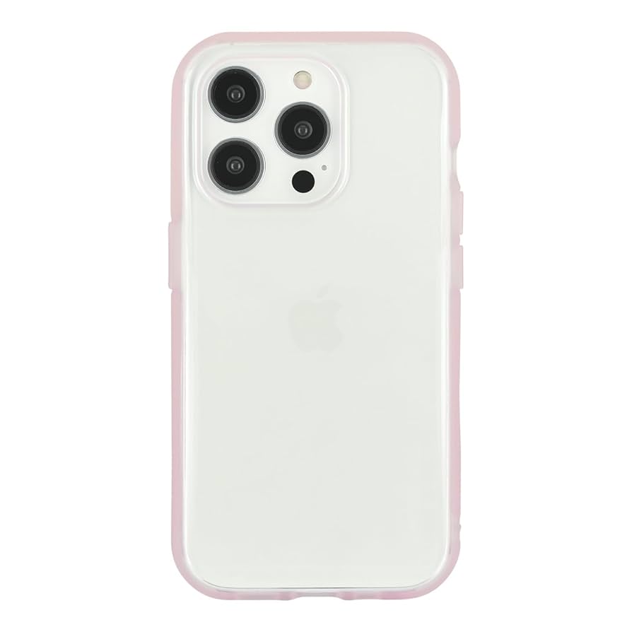 iPhone 15 透明ピンクケース付き Amazon.co.jp: iFace Reflection iPhone 15 ケース クリア 強化