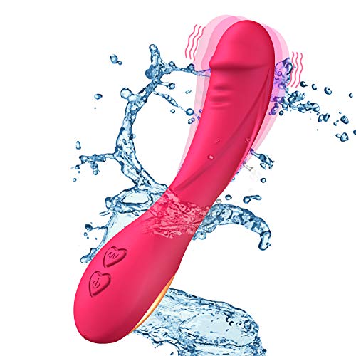 Massaggiatore Ricaricabile per Donna, Vîbràtórí Séssúàlí per Donna, per Alleviare la Tensione Muscolare, Massaggiatore in Silicone con 12 Impostazioni di Massaggio, Sicuro e Confortevole