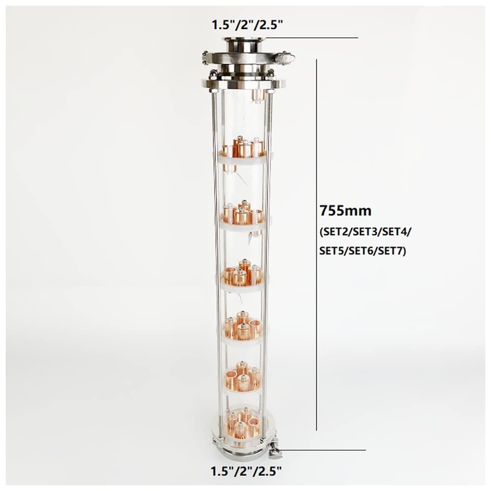 StonyLab 105° Glass Vacuum Adapter U2013 24/40 Joints, Short Stem For Distillation Kits Borosilicate 200 463279