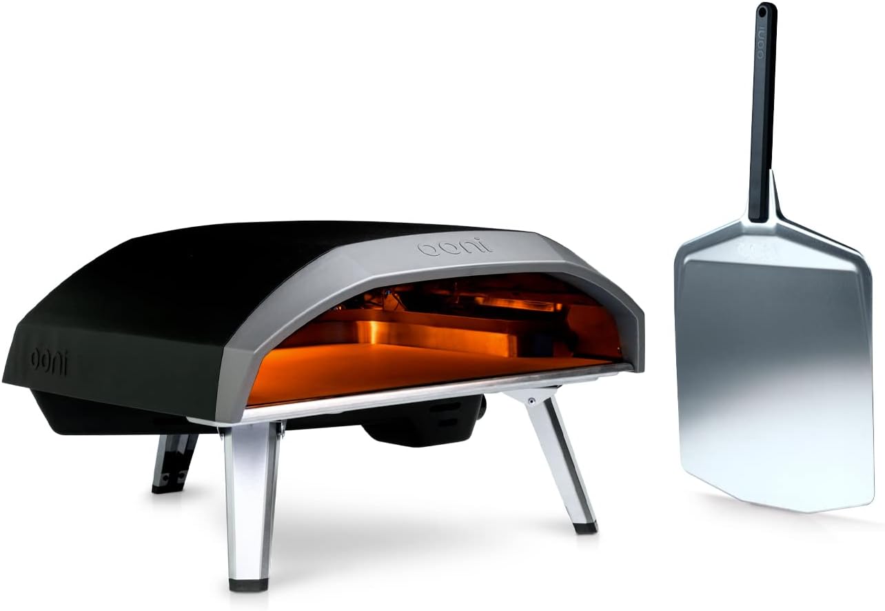 Ooni Koda 16 Gas Pizza Oven + Ooni 14" Pizza Peel Outdoor