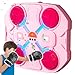 CurcKua Music Boxing Machine with Boxing Gloves for Kids, Wall Mounted Machine with Light, 3-Speed Music Workout, No-Punch Target for Home, Indoor, Gym, Style 2