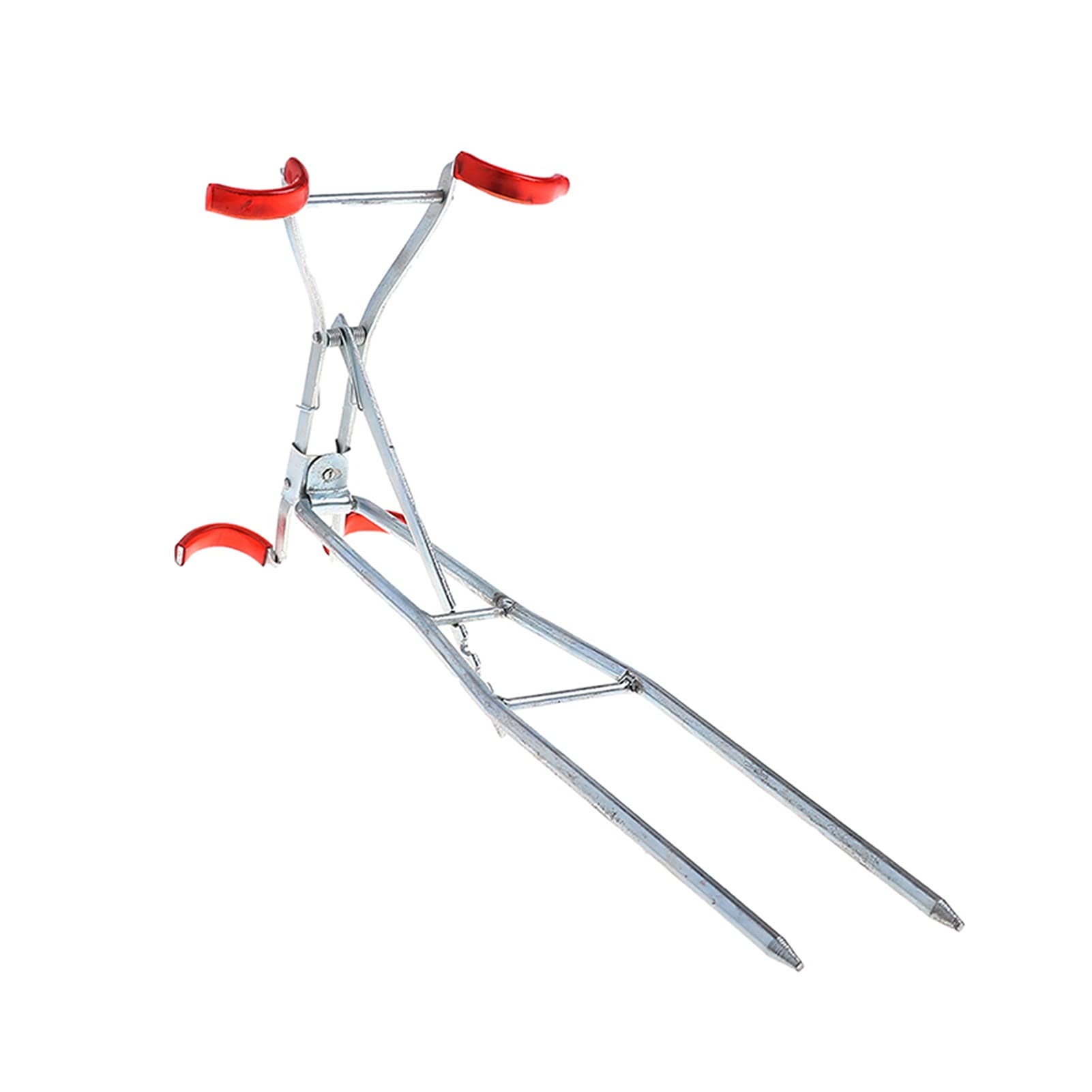 Rutenhalter Faltbare einstellbare Angelrute Zahnstange Doppelpfostenhalter Angelrute Ständer Halter Meer Angelgerät Zubehör Werkzeug Angelrutenhalter/Rutenhalter