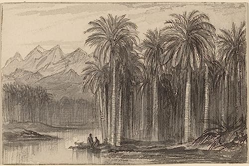 Impression Sur Toile Affiches et Gravures Edward Leaars Personnages partant en canots