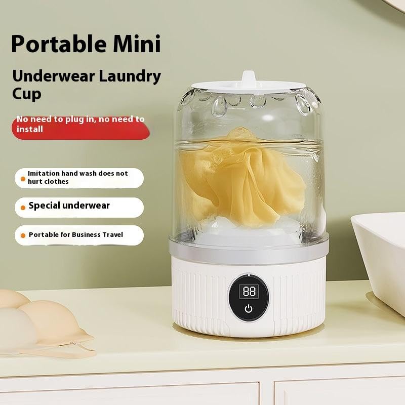 Image of SeMi AuToMaTiC FoLdInG SmAlL MiNi WaShInG MaChInE WiTh DrYeR DeEp CLeAnInG FoR UnDeRwEaR WaShINg MaChInE SeMi AuToMaTiC