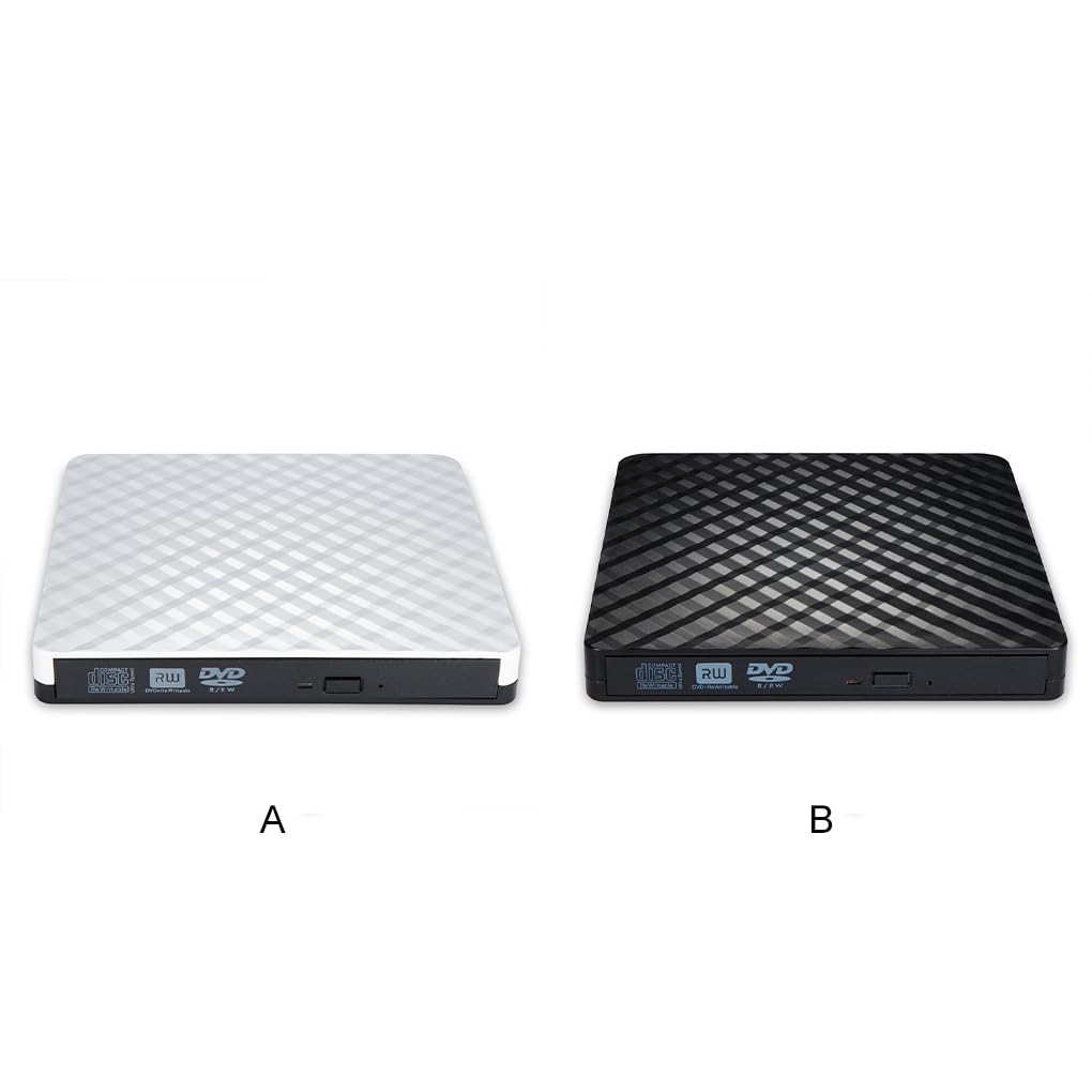Juego de 3 prácticos reproductores de DVD portátiles para reproducción de CD VCD, sistema de instalación incluido, soporte de reproductor de DVD personal Vcd portátil blanco