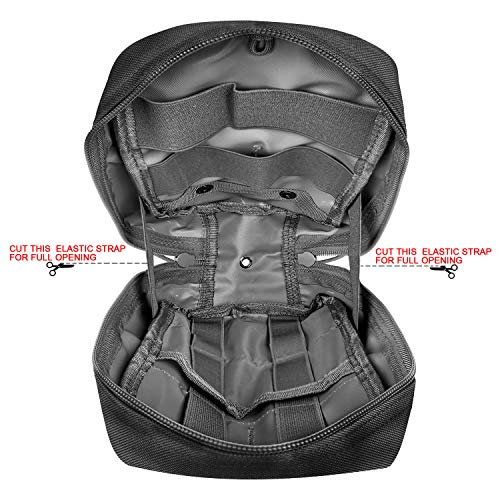Molle First Aid Pouch Empty, Black Tactical Medical Pouch, Molle Ifak Pouch, Tactical Duty Belt Med Pouches Bag Only For Hiking Camping Survivial #TOP6