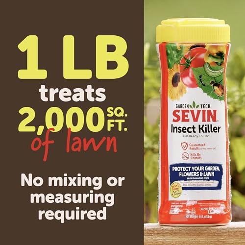 Sevin 100550409 Insect Killer Dust 1 Pound, White Label - Thumbnail 7