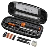 WAXTRON Set di chiavi dinamometriche per bicicletta, 32 pezzi, kit di riparazione con custodia con cerniera