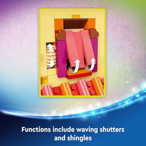 LEGO Disney Encanto The Magical Madrigal House Toy, Building Playset for Kids, Mirabel Princess Doll Figure, Disney Toy for Girls and Boys Ages 7 and Up, Fun Construction Encanto Set, 43245 image 5