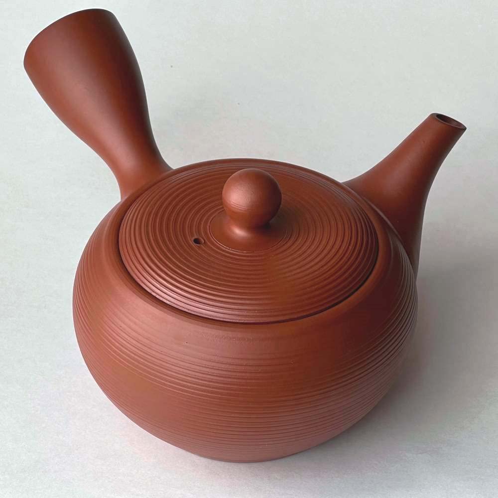 Amazon.co.jp: Tokoname Ware Obi Large Teapot, 16.9 fl oz (560 ml 