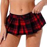 Mit plissiertem Design, niedriger Taille mit Knopfverschluss oder Wickel Design, Einheitsgröße.
