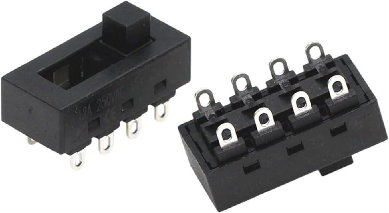 2PCS 12A 250V 3 Position 8 Pin Toggle Slide DIP Switch LQ-103H Hair Dryer Cold Wind FH6218/20/21/31