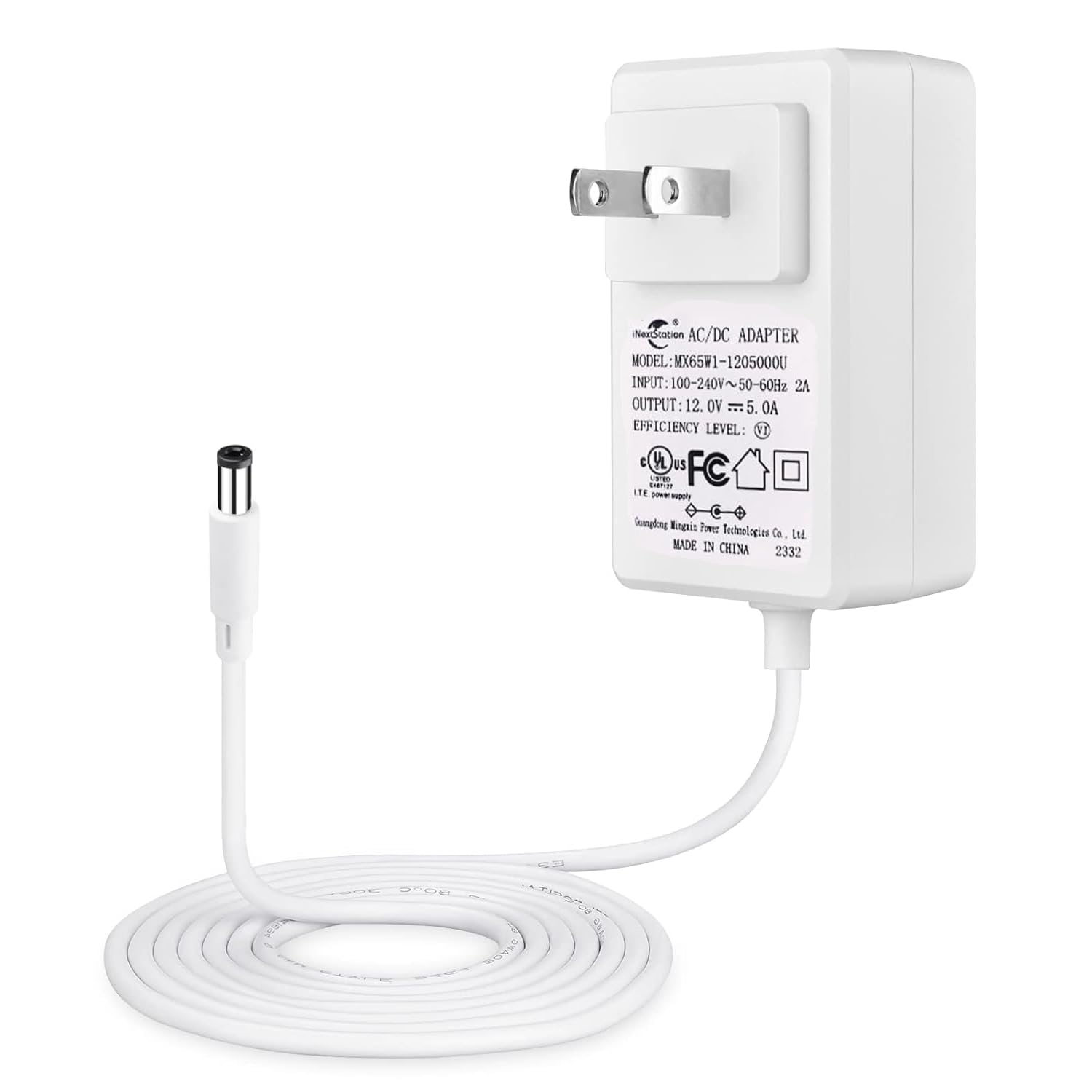 INextStation Alimentation Adaptateur 12V 5A 60W