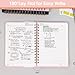 LABUK Hardcover Spiral Notebook for Women, A5 Lined Pink Journaling Notebooks for Work, 5.5 x 8in 160Pages Spiral Journal for Writing
