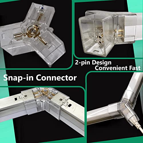 SENKOYU DIY Plugin Hexagonal LED Ceiling Lights for Garage Light